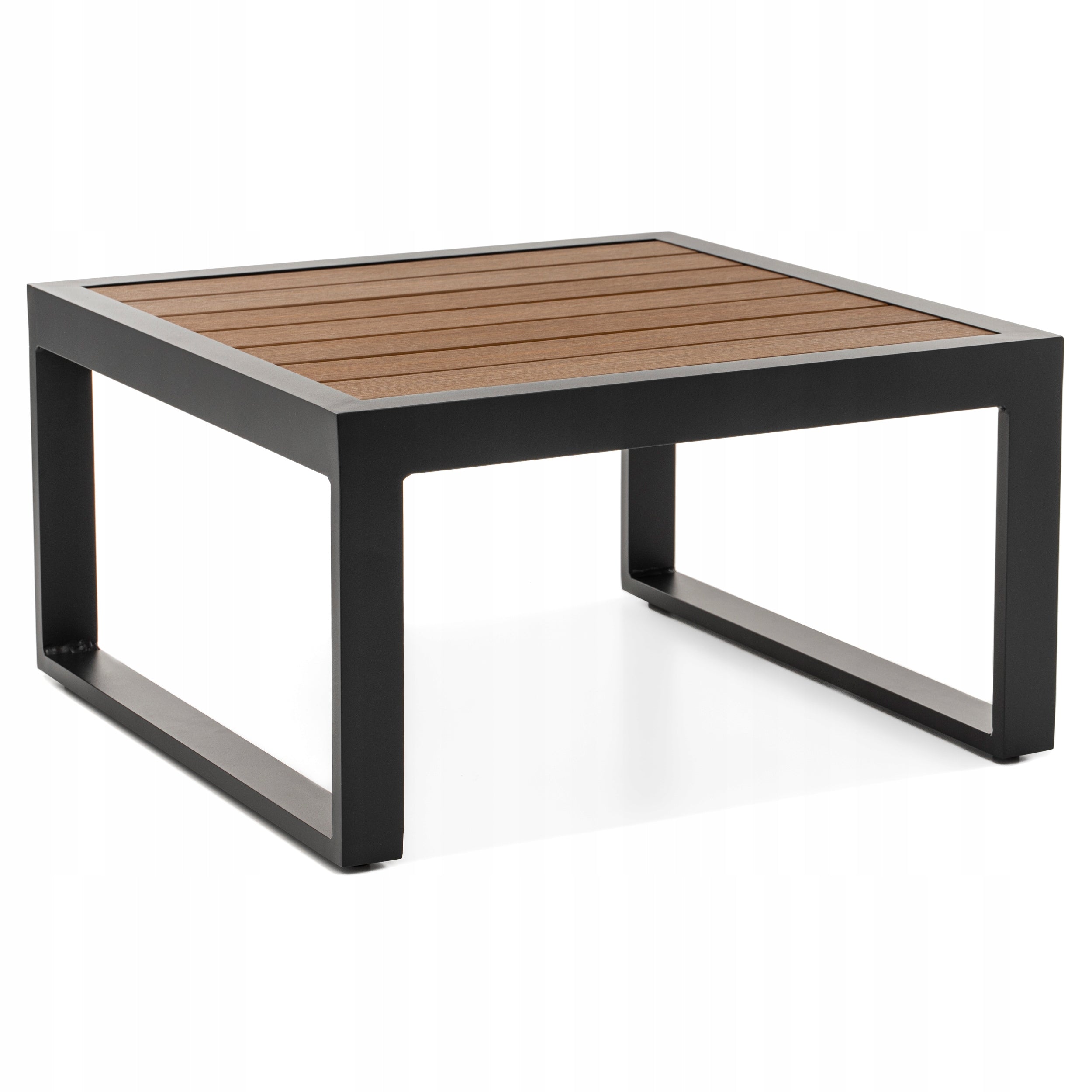 GARDEN FURNITURE TERRACE CORNER MODERN ALUMINUM NICEA Set contents corner sofa end table