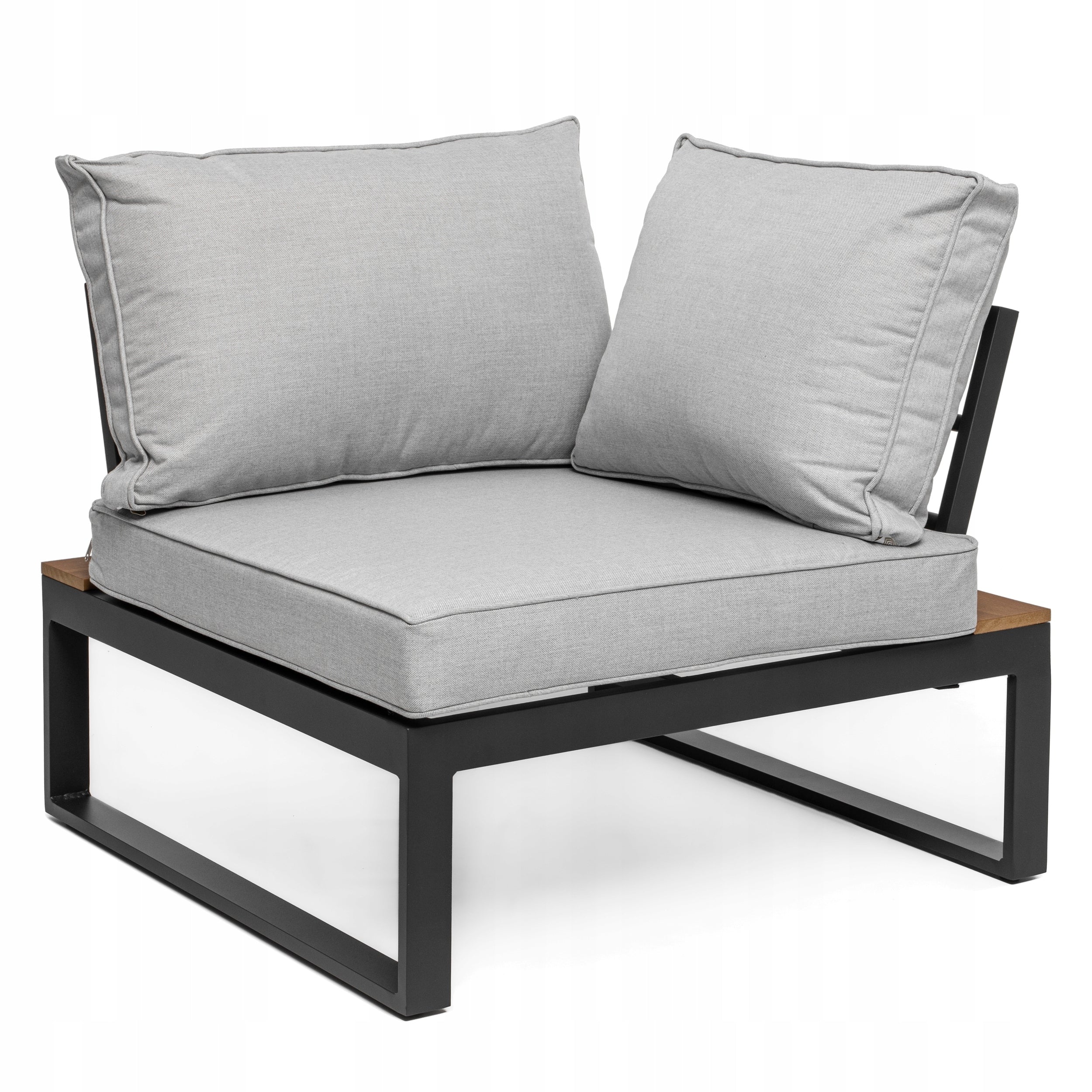 GARDEN FURNITURE TERRACE CORNER MODERN ALUMINUMLINE MALE GRAY Line NEWHOME GARDEN