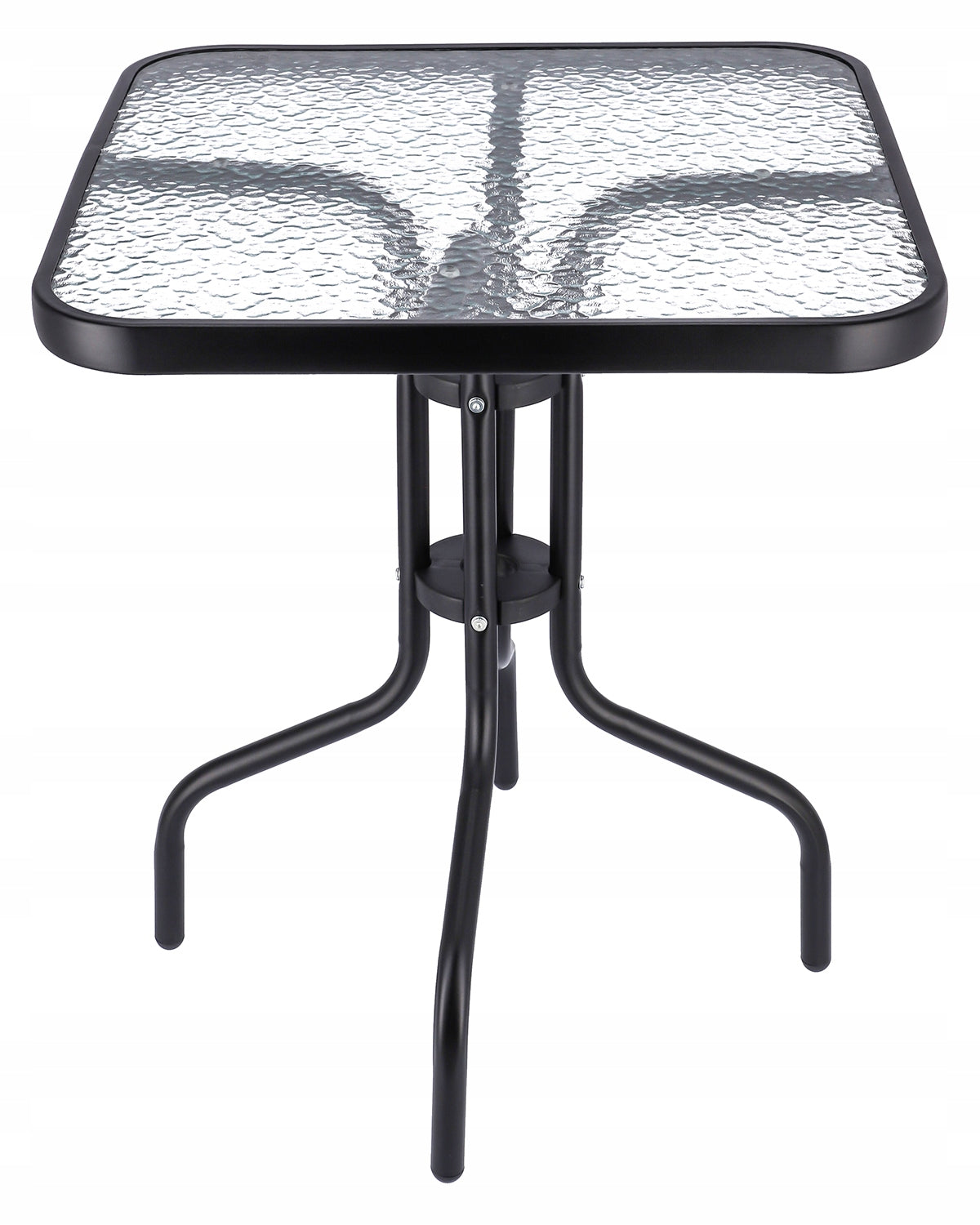 GARDEN FURNITURE terrace balcony set table chair table black Line FIESTA
