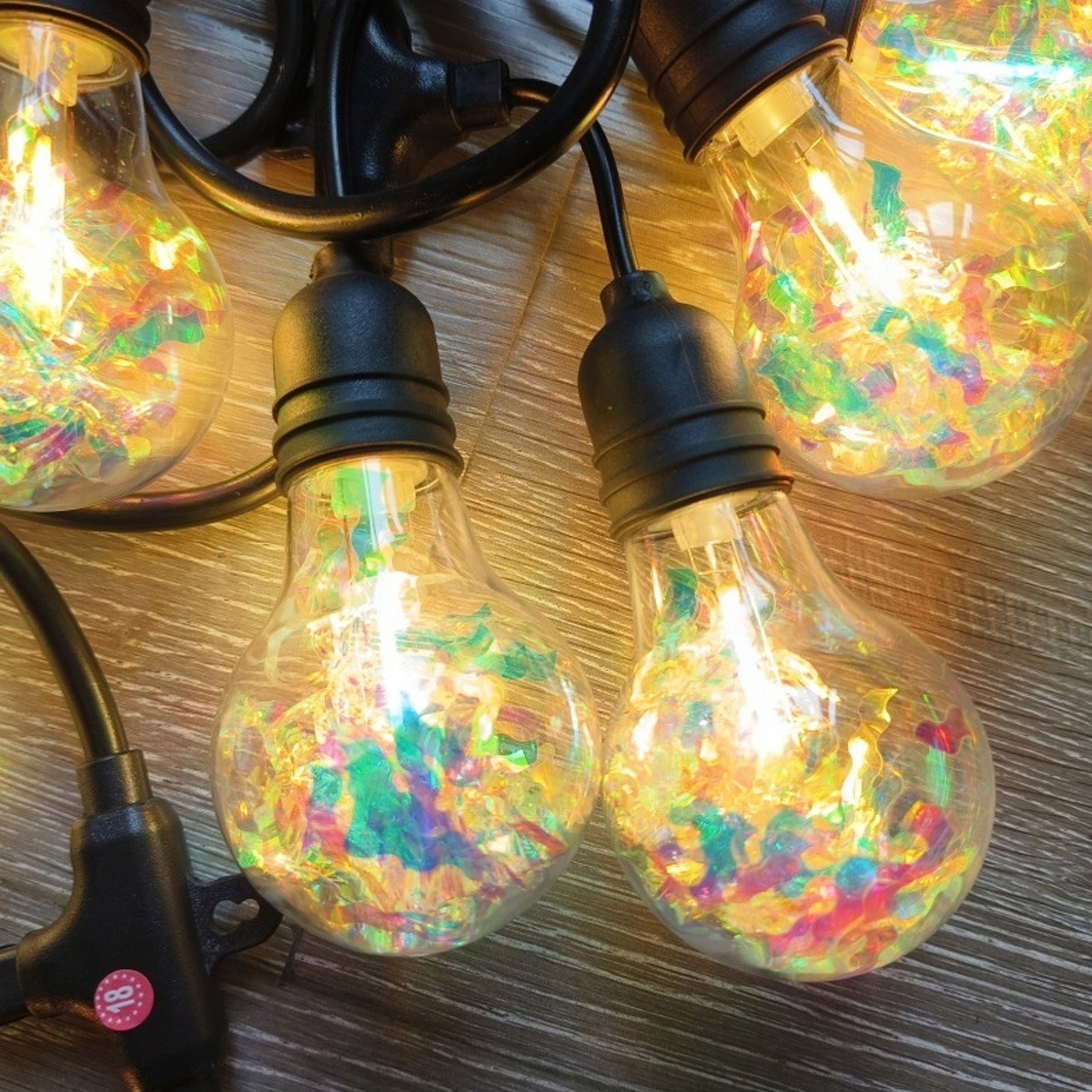 GARDEN GARLAND 5m 10 LED E27 230V Decorative Lights Colorful Accent Manufacturer code Girlanda LED Ogrodowa 5M 10 Żarówek 230V