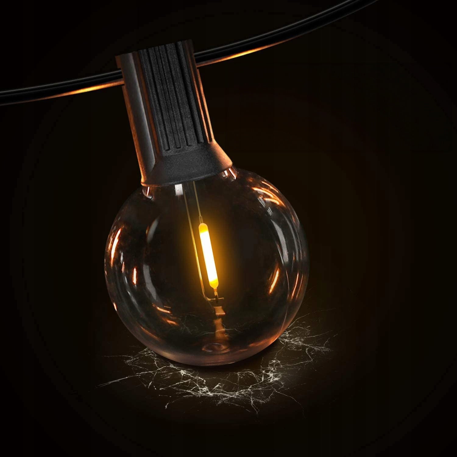 GARDEN GARLAND LED IP68 9m bulbs white warm Manufacturer code 11E11000055