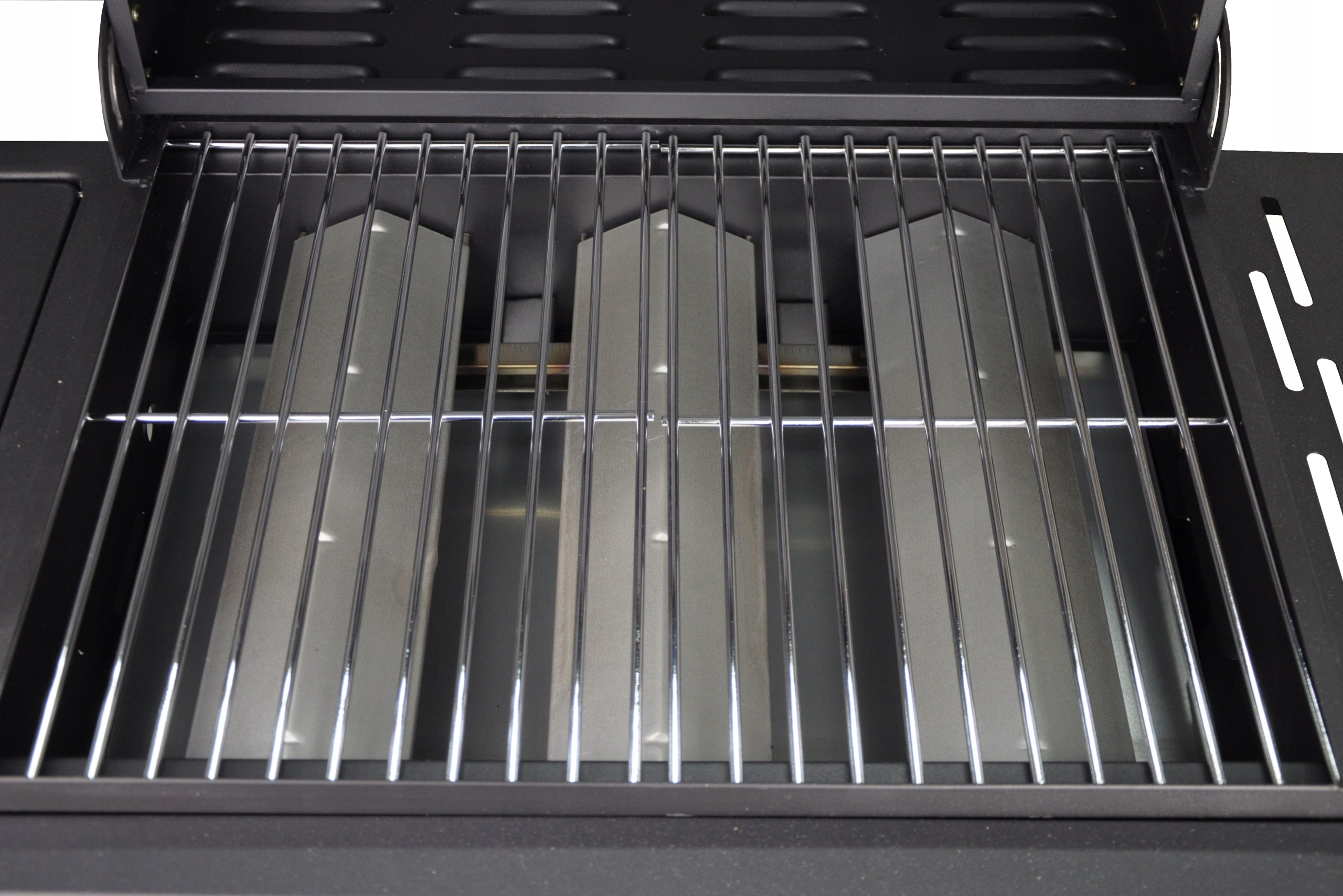 GARDEN GAS GRILL 3+1 11,6kW LARGE GRATE CABINET Grill height 101.6 cm
