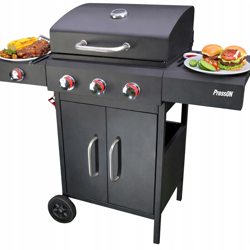 GARDEN GAS GRILL 3+1 11,6kW LARGE GRATE CABINET Manufacturer code mx0000
