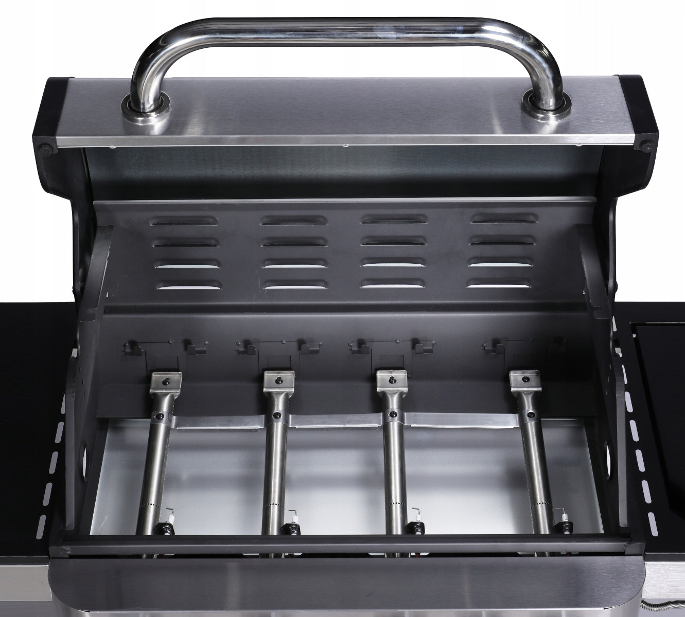 GARDEN GAS GRILL LANDGRAF 13,7 kW CAST IRON GRATE PLACE FOR CYLINDER Number of burners 5