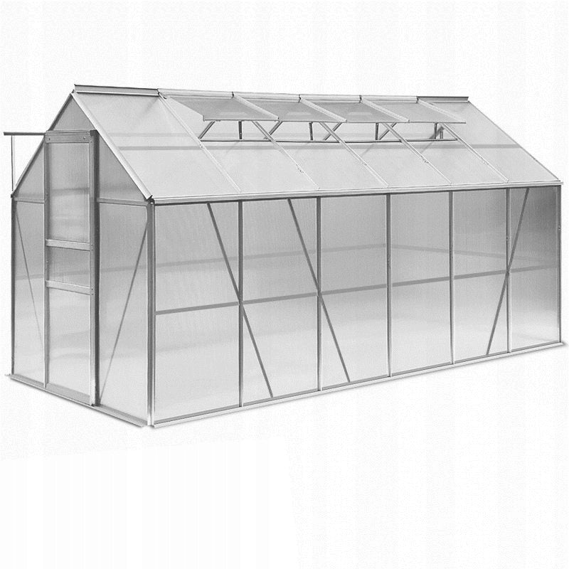 GARDEN GREENHOUSE 380x190 7,22m2 + FOUNDATION Manufacturer no brand