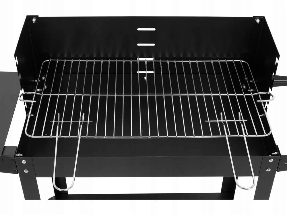 GARDEN GRILL CHARCOAL SHELF GRATE 48x26cm LUND 99919 BBQ Grill height 80 cm