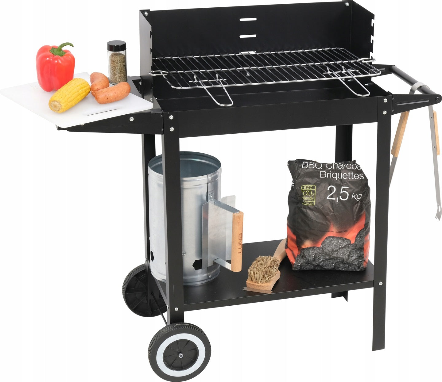 GARDEN GRILL CHARCOAL SHELF GRATE 48x26cm LUND 99919 BBQ Manufacturer code 99919