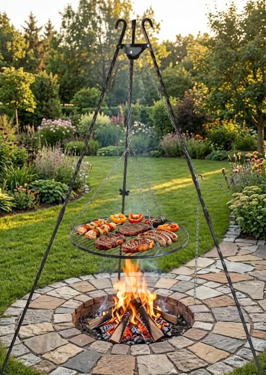 GARDEN GRILL TRIPOD + GRATE 60 CM SET SUMMER Manufacturer code 270522067