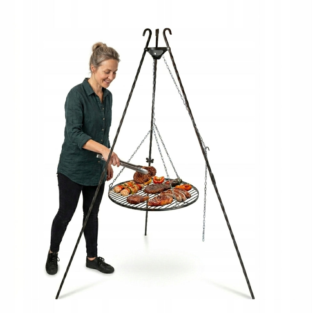 GARDEN GRILL TRIPOD + GRATE 60 CM SET SUMMER