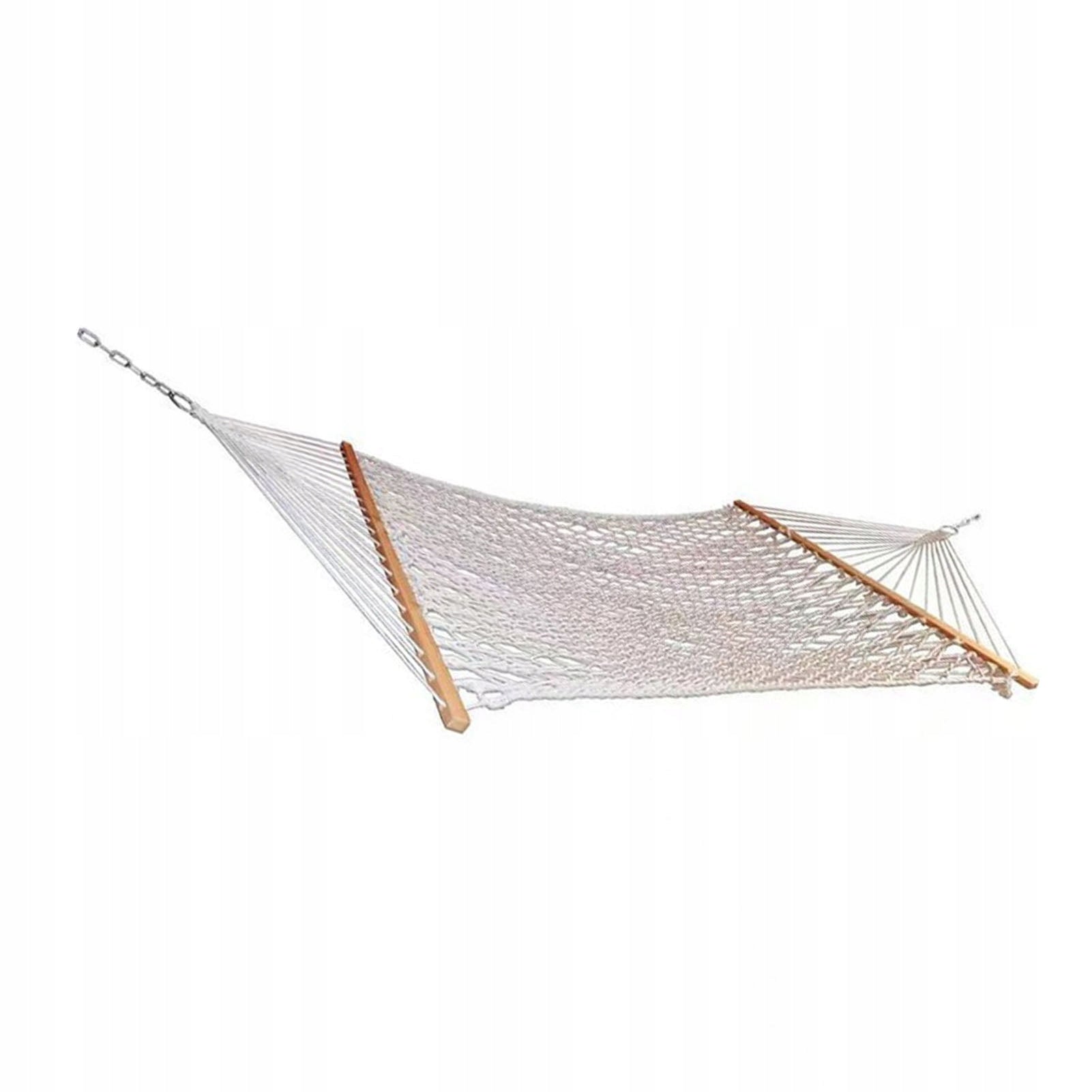 GARDEN HAMMOCK STRING SWING WITH FRAME ROCKER MESH BRAIDED WHITE Model 6658741223