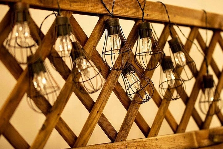 GARDEN LAMPS SOLAR GARLAND RETRO LOFT SOLAR TERRACE BALCONY Manufacturer code LAMPKI SOLARNE DO OGRODU ZEWNĘTRZNE