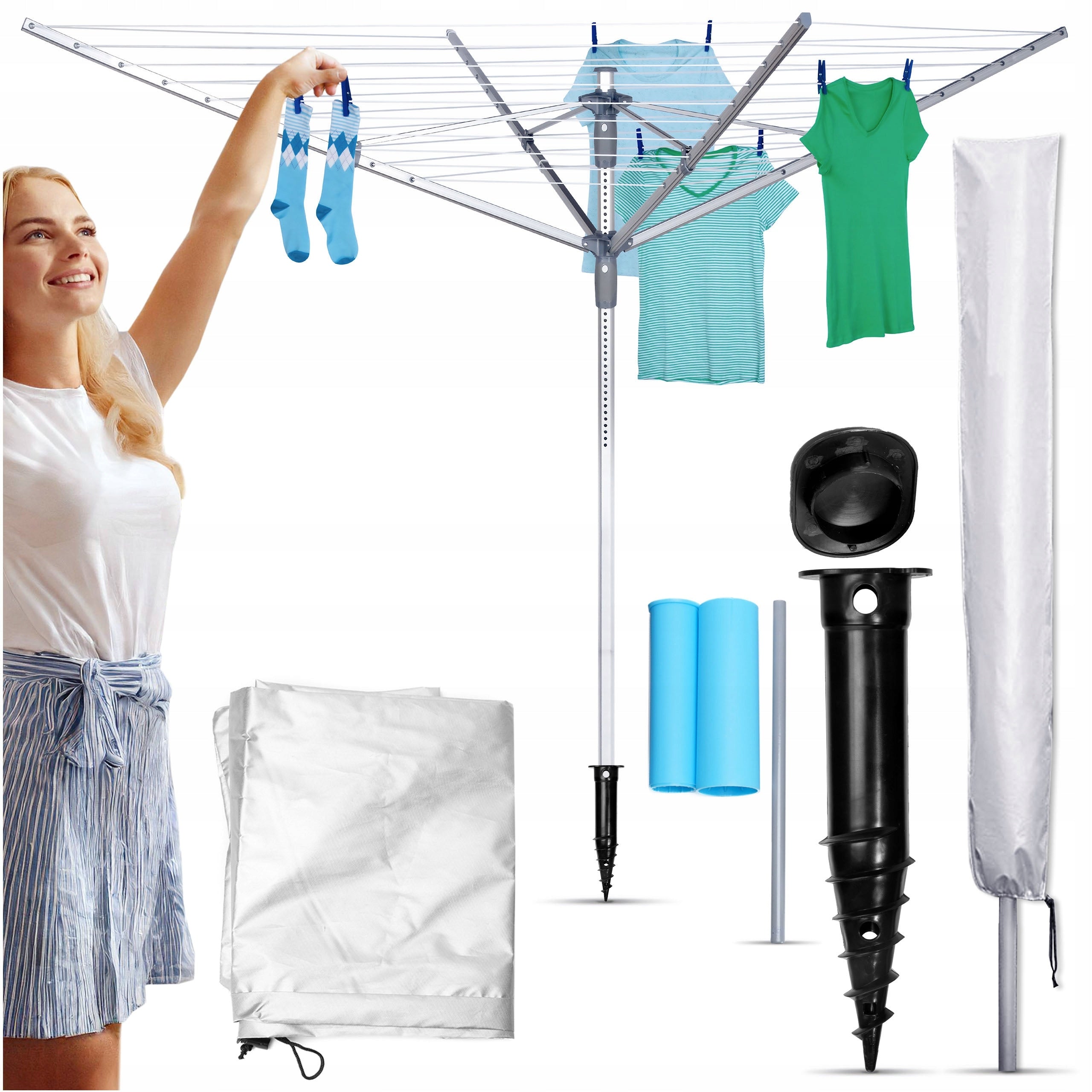 GARDEN LAUNDRY DRYER GOBI HANGING OUTDOOR FOR GARDEN FOR SUMMER