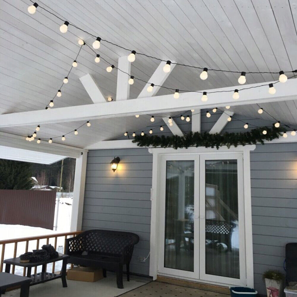 GARDEN LIGHT GARLAND SOLAR LIGHTS CHAIN 10 LED 3,4m LARGE BULBS Manufacturer code SDC-10LED-5M