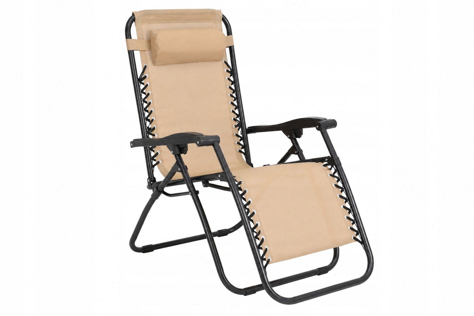 GARDEN LOUNGER FOLDING ZERO GRAVITY FIESTA BEACH CHAIR PATIO CHAIR Model Fiesta