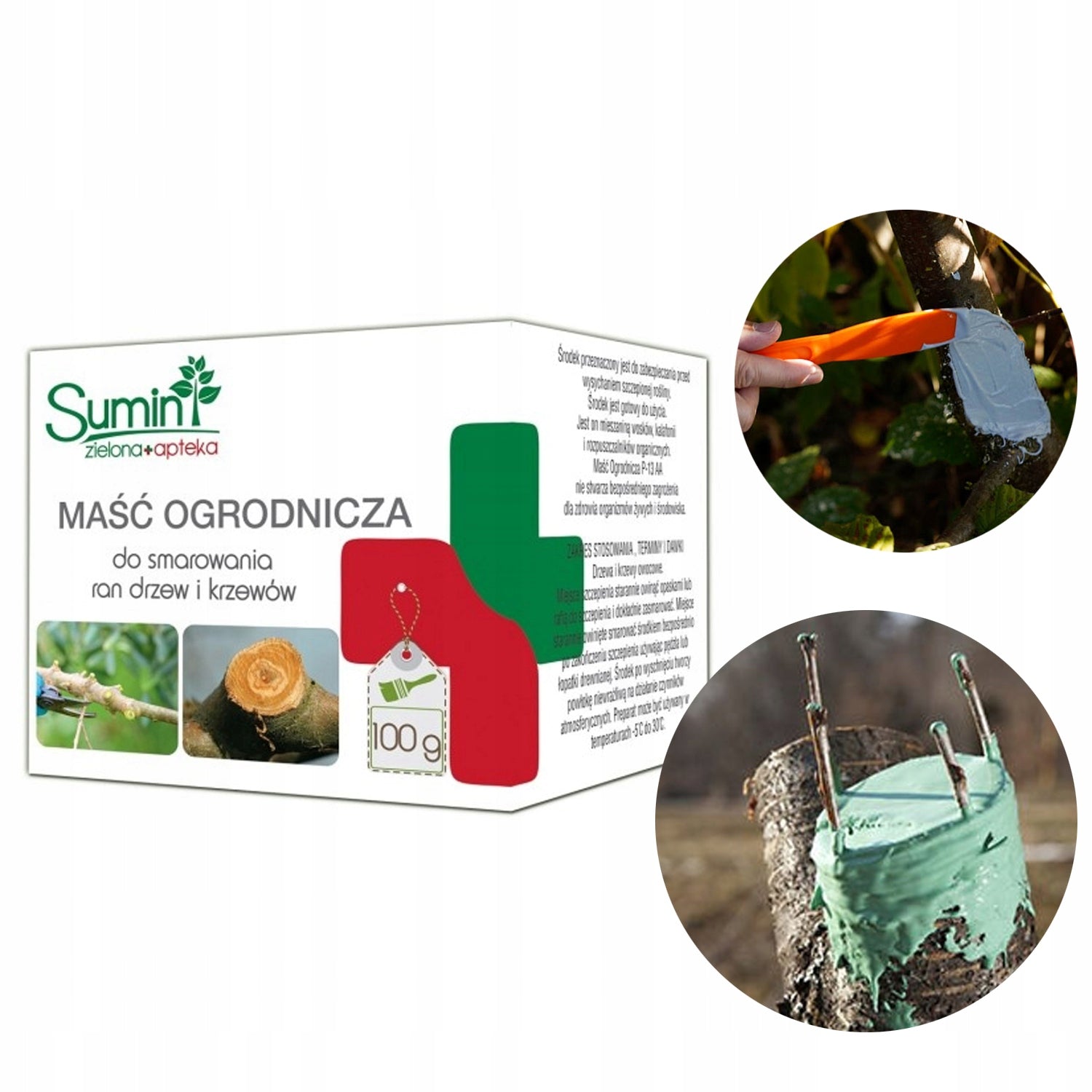 GARDEN OINTMENT VACCINATION PASTE FOR CUTTING SHRUB TREE WOUNDS REGENERATES