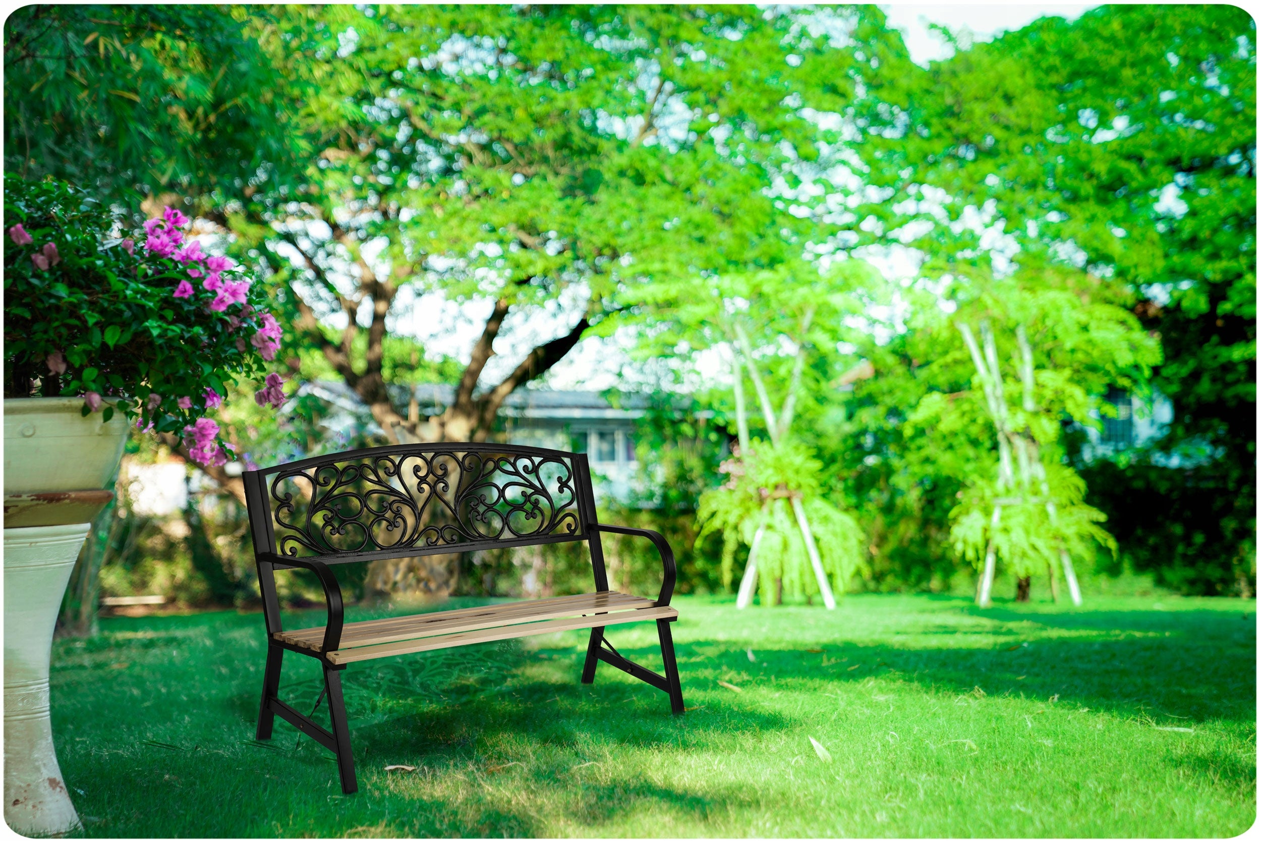 GARDEN PARK BENCH SOLID WOODEN SOFOTEL Manufacturer Sofotel