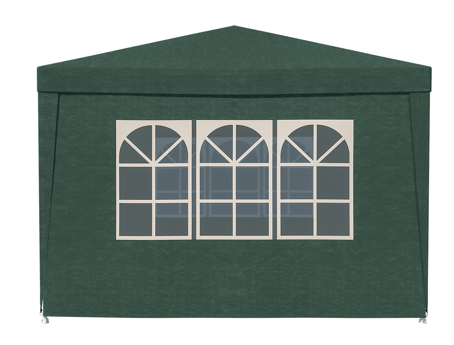 GARDEN PAVILION TENT 4 WALLS GAZEBO FOR GARDEN PARTY COMMERCIAL Length 3 m