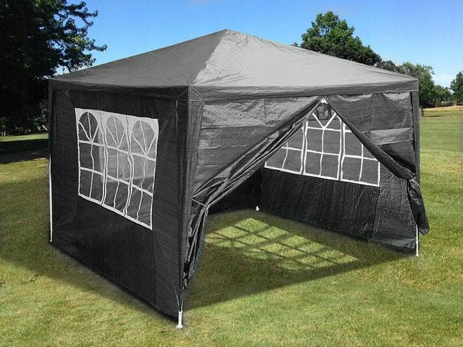 GARDEN PAVILION TENT 4 WALLS GAZEBO FOR GARDEN PARTY COMMERCIAL Manufacturer code TG77595-3 antracytowy