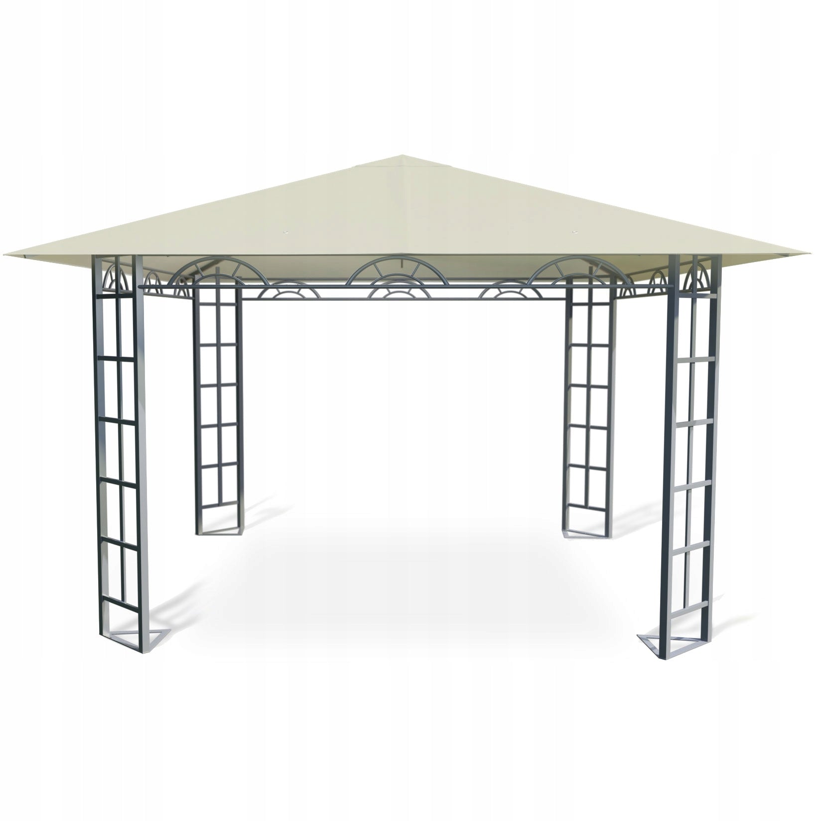 GARDEN PAVILION TENT GAZEBO FOR PARTY TERRACE 3x3m 4 WALLS Manufacturer Plonos