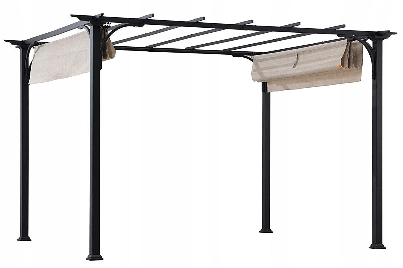 GARDEN PERGOLA 2,8x3,6m TERRACE PERGOLA METAL PERGOLA 58 kg Length 3.63 m