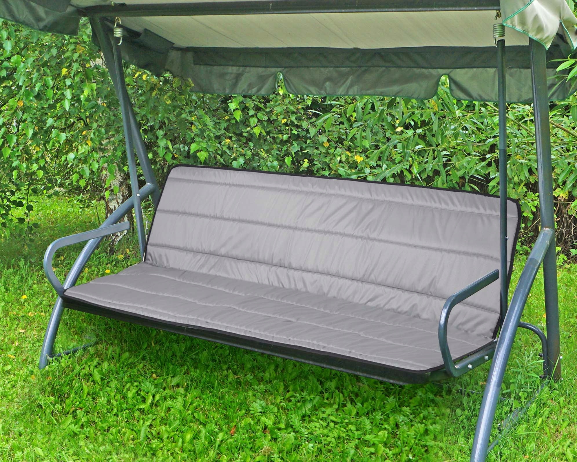 GARDEN PILLOW 180x50x50 QUILTED SET FOR BENCH SWING PALLETS FURNITURE Pillow length 180 cm