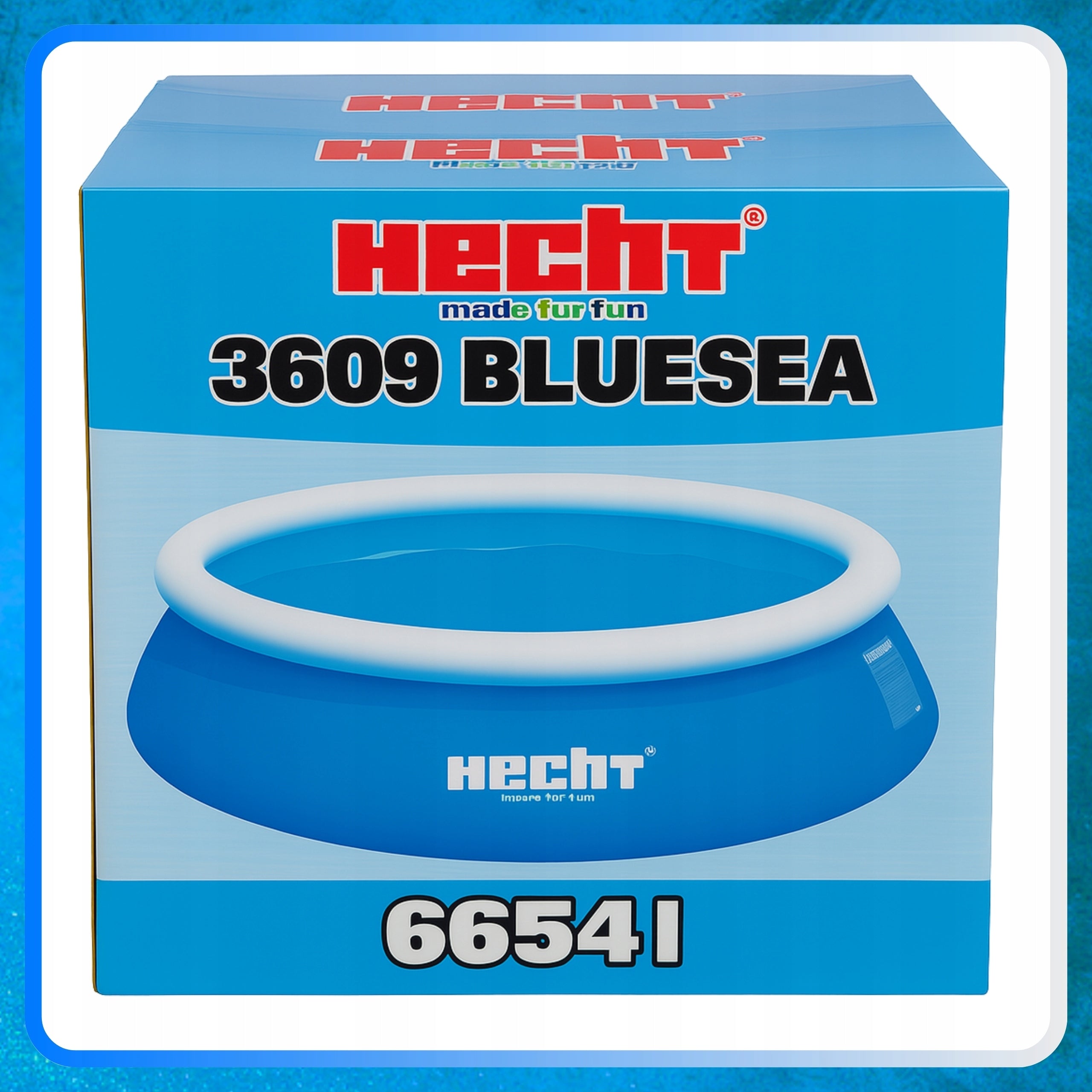 GARDEN POOL 3 LAYERS OF EXPANSION MATERIAL HECHT 3609 360X90CM Manufacturer code 3609