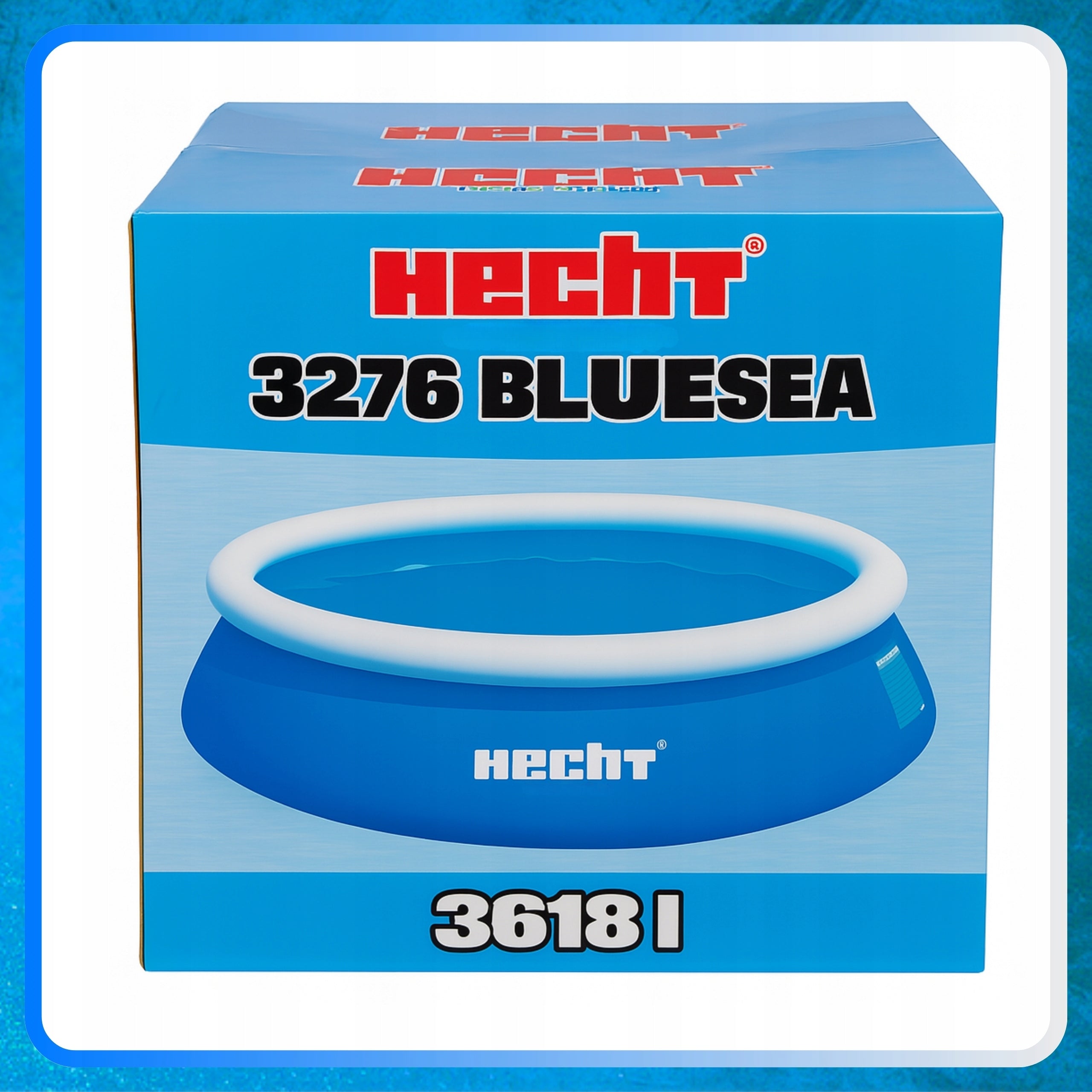 GARDEN POOL 3 LAYERS OF GROUND MATERIAL - HECHT 3276 - 300X76CM Manufacturer code 3276