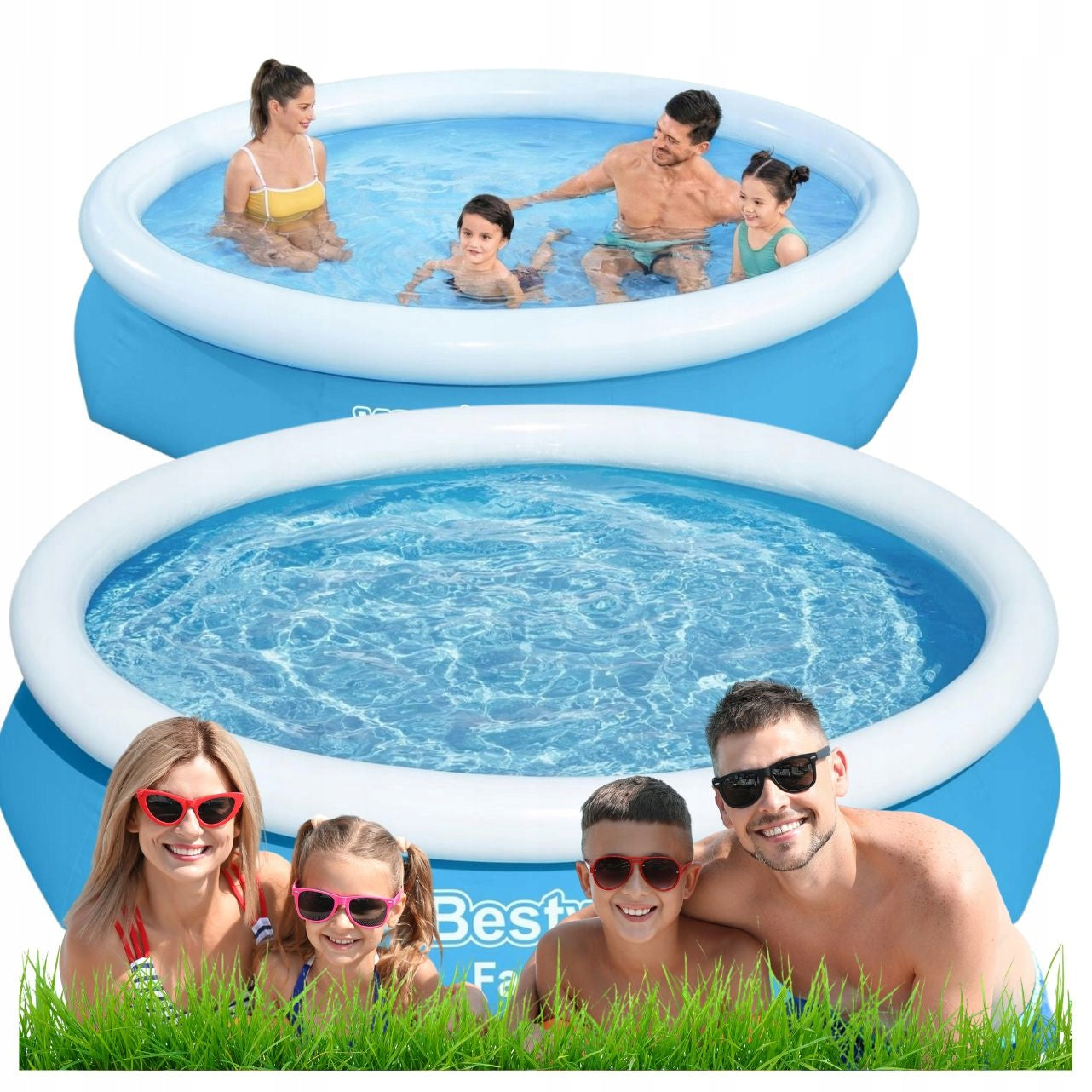 GARDEN POOL 305x66cm EXPANSION FAMILY INFLATABLE FOR ADULT CHILDREN