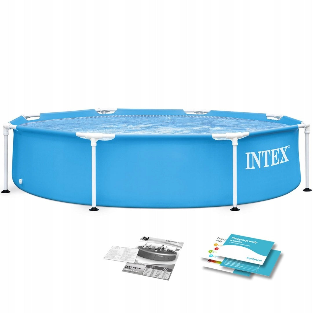 GARDEN POOL FRAME INTEX 244CM HEIGHT 51CM 1828L 5IN1 FOR SUMMER GARDEN