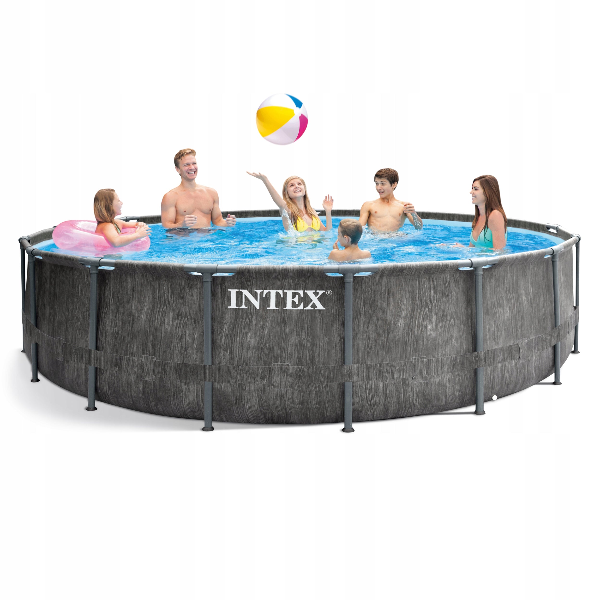 GARDEN POOL FRAME INTEX 457x122 SET 18IN1 Volume 16805 l