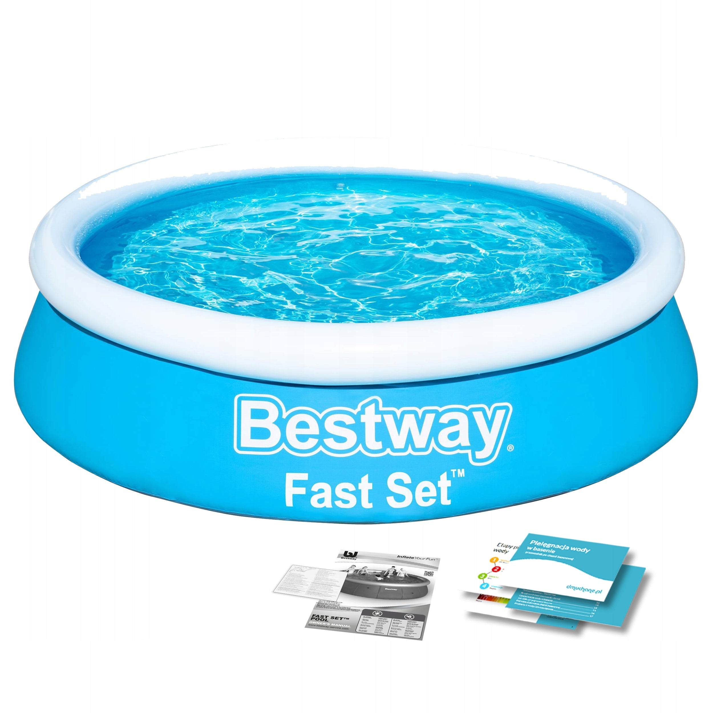 GARDEN POOL INFLATABLE EXPANSION FOR CHILDREN ROUND BESTWAY 183x51CM STRONG Brand Bestway