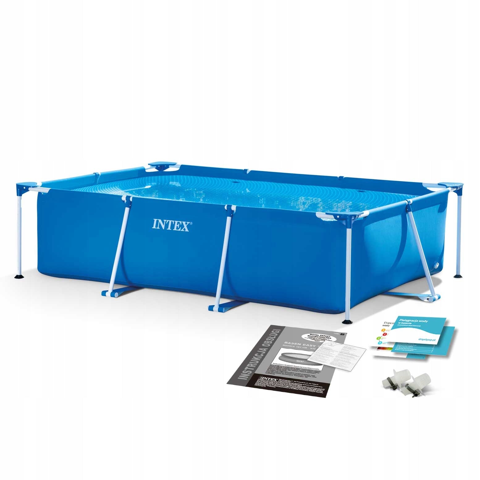 GARDEN POOL INTEX 220X150X60 CM RECTANGULAR FAMILY LARGE Manufacturer code 28270