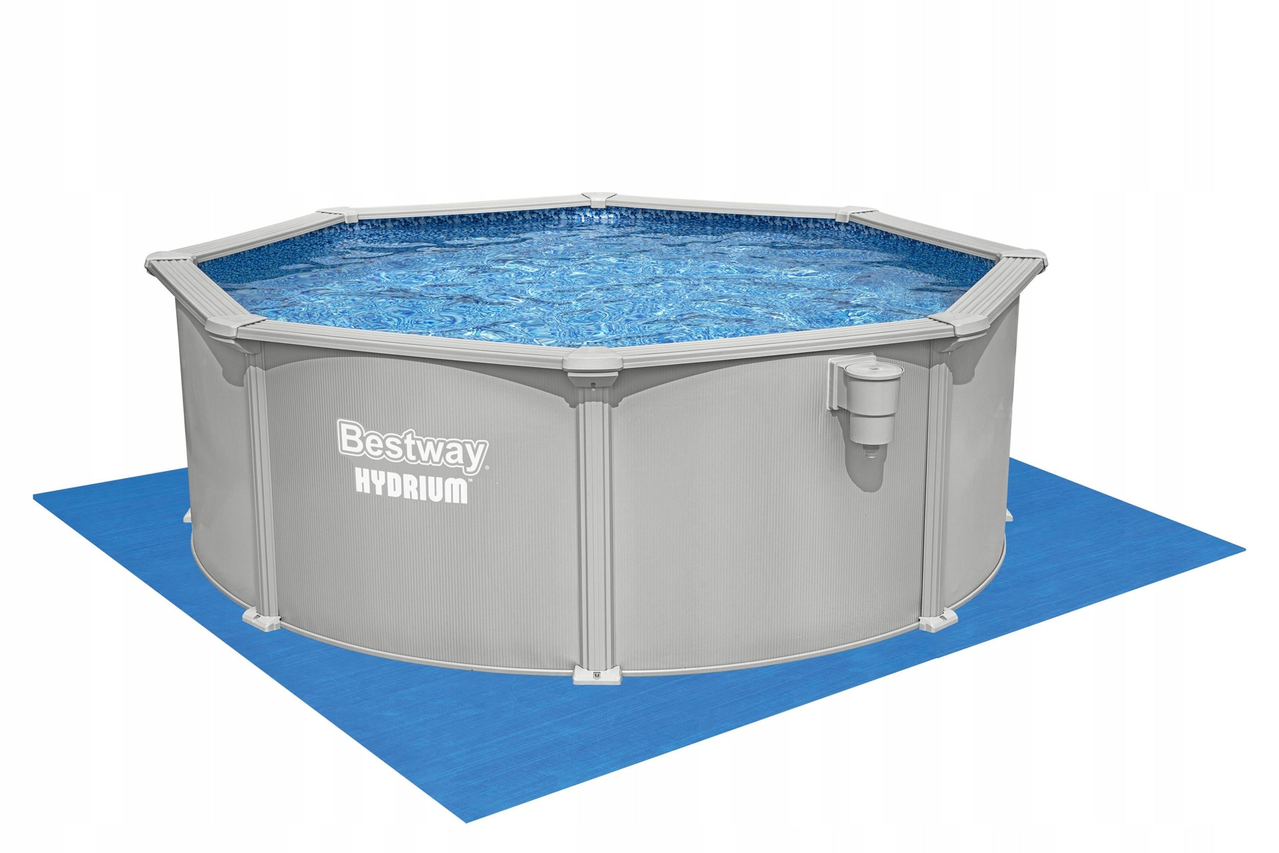GARDEN POOL PANEL YEAR-ROUND HYDRAUM 366x122 cm BESTWAY SET 13in1 Height 122 cm