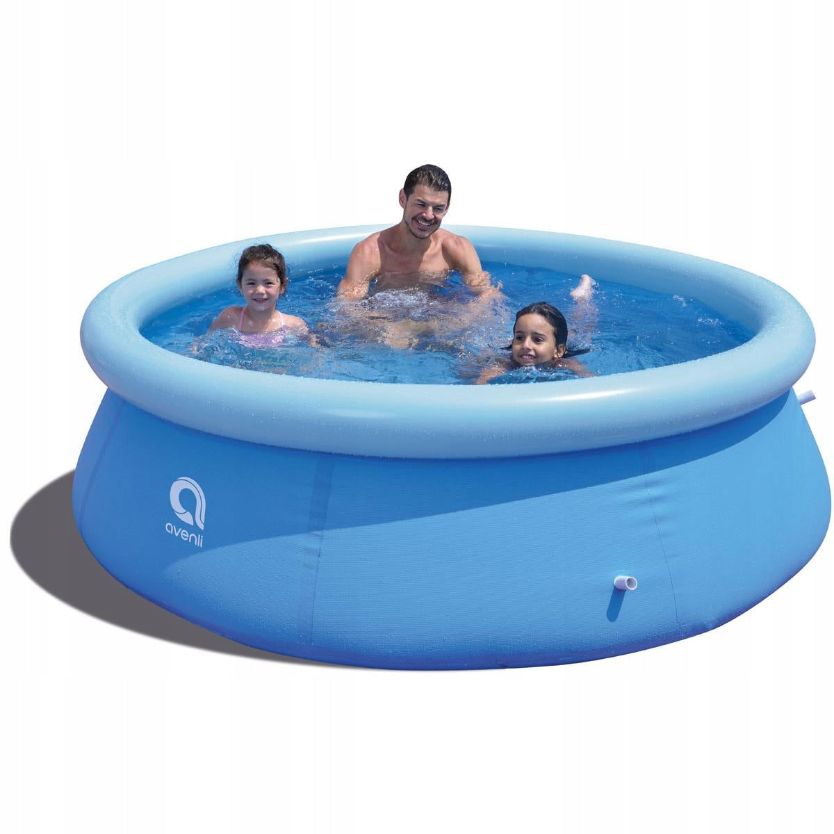 GARDEN ROUND EXPANSION POOL 240x63cm WITH FILTER PUMP AVENLI 17792 Brand Avenli