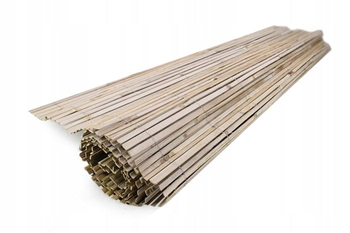 GARDEN SCREEN BAMBOO COVER FOR BALCONY BAMBOO FENCE BOHO 100x500 cm Height 1 m