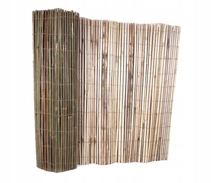 GARDEN SCREEN BAMBOO COVER FOR BALCONY BAMBOO FENCE BOHO 100x500 cm