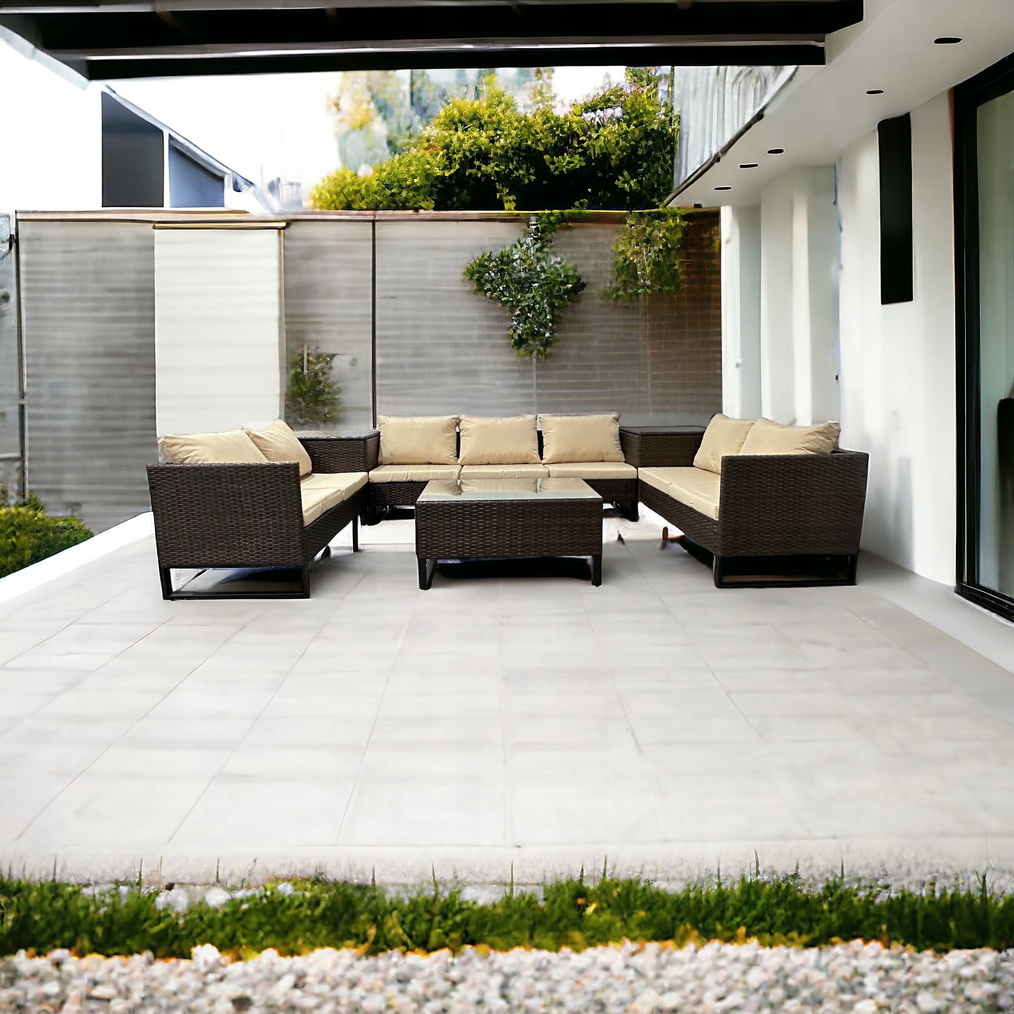 GARDEN SET SFS063 GARDEN FURNITURE SET GARDEN FURNITURE BRONZE Packaging status original