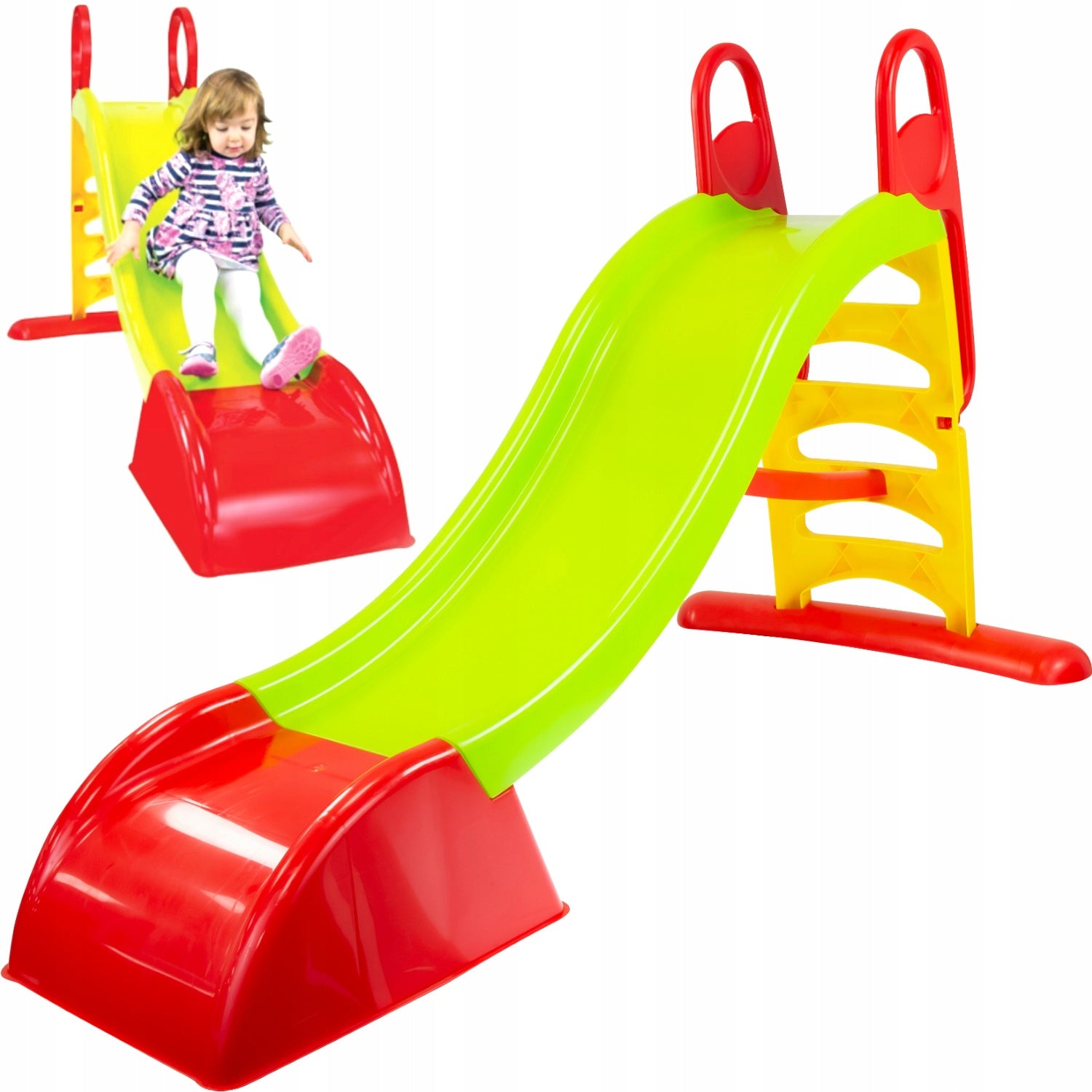 GARDEN SLIDE FOR CHILDREN with shower WATER SLIDE 180cm XL MOCHTOYS