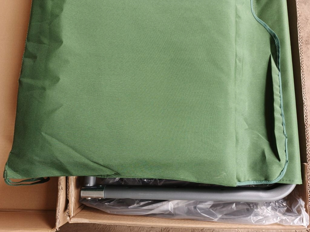 GARDEN SWING 170 x 110 x 153 CM DARK GREEN WITH CUP STANDS Manufacturer code KRE0742/DSC7009