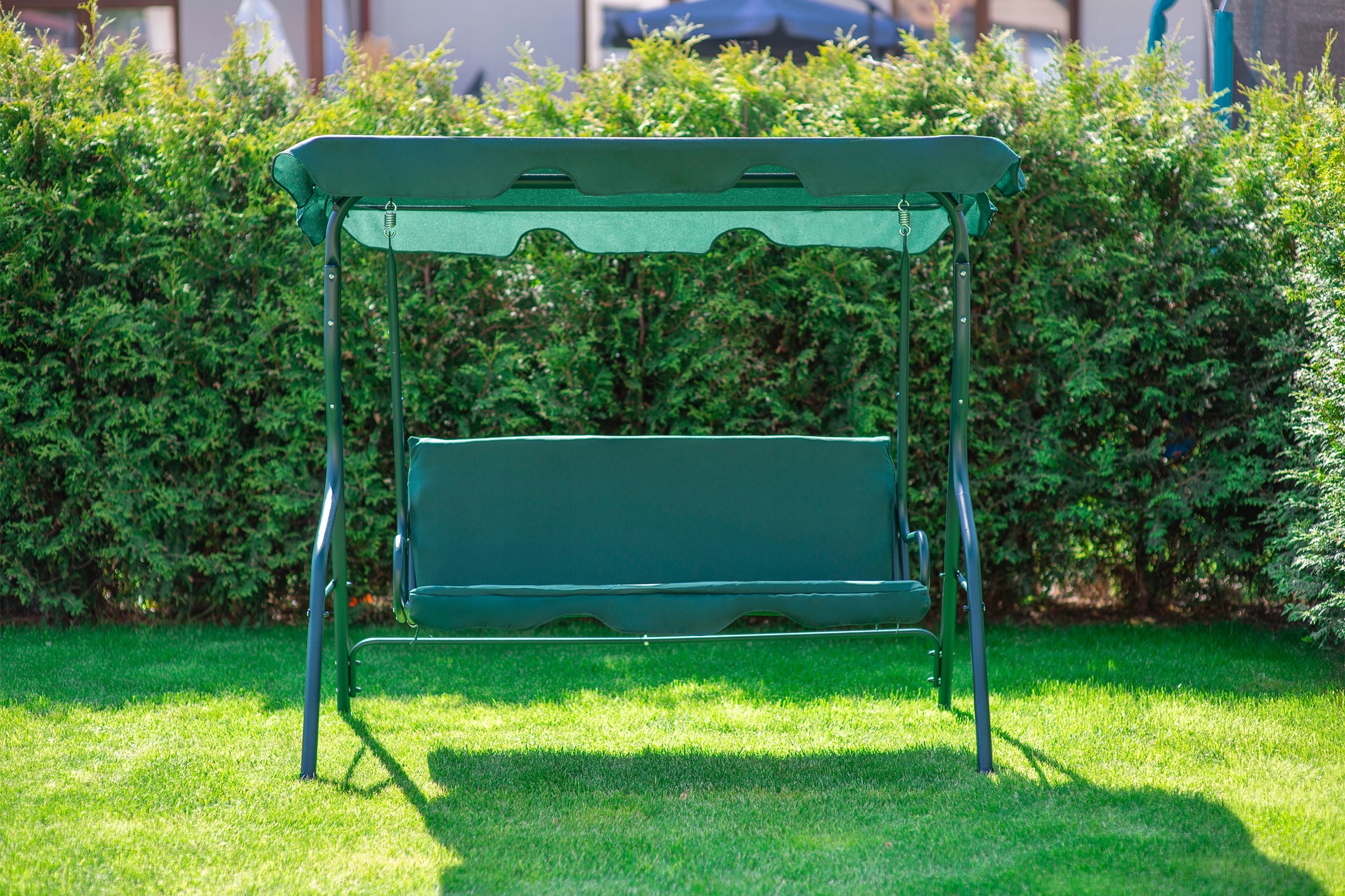 GARDEN SWING 3-SEAT ROCKING BENCH + MATTRESS Manufacturer code 180
