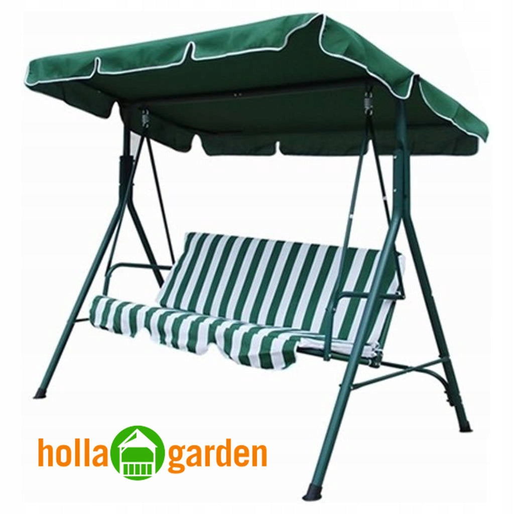 GARDEN SWING 3-SEATER FREESTANDING ROCKING BENCH + MATTRESS Packaging status original