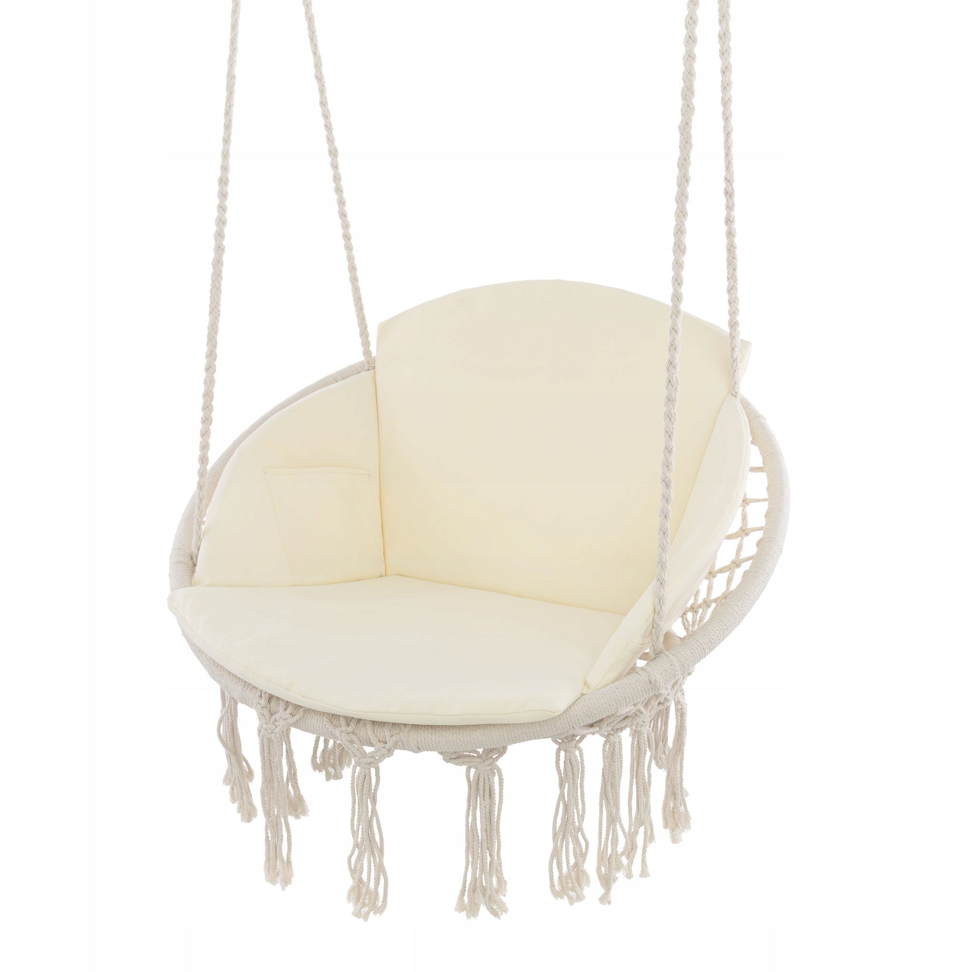 GARDEN SWING BEIGE ROCKER CHAIR GARDEN HAMMOCK MODERN+CUSHION FREEBIE Kind hammock chair