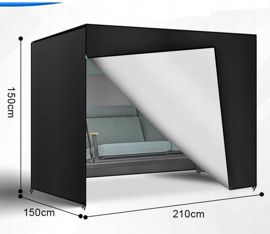 GARDEN SWING COVER 210X150X150 CM WATERPROOF OXFORD 210D Packaging status original