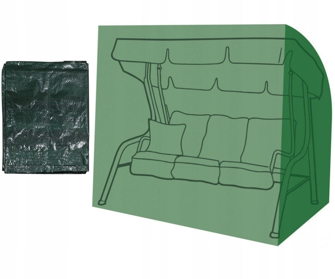 GARDEN SWING COVER 220 x 150 x 170 cm GREEN TWO LOCKS 92105