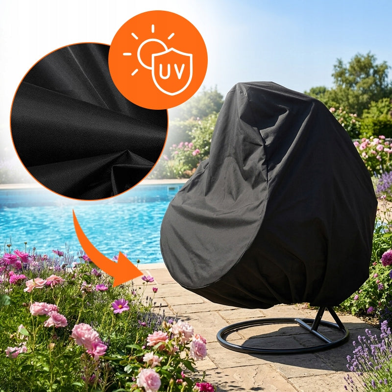 GARDEN SWING COVER COCOON HANGING CHAIR LARGE XXL WATERPROOF +UV Manufacturer code POKR-ATOL-BL