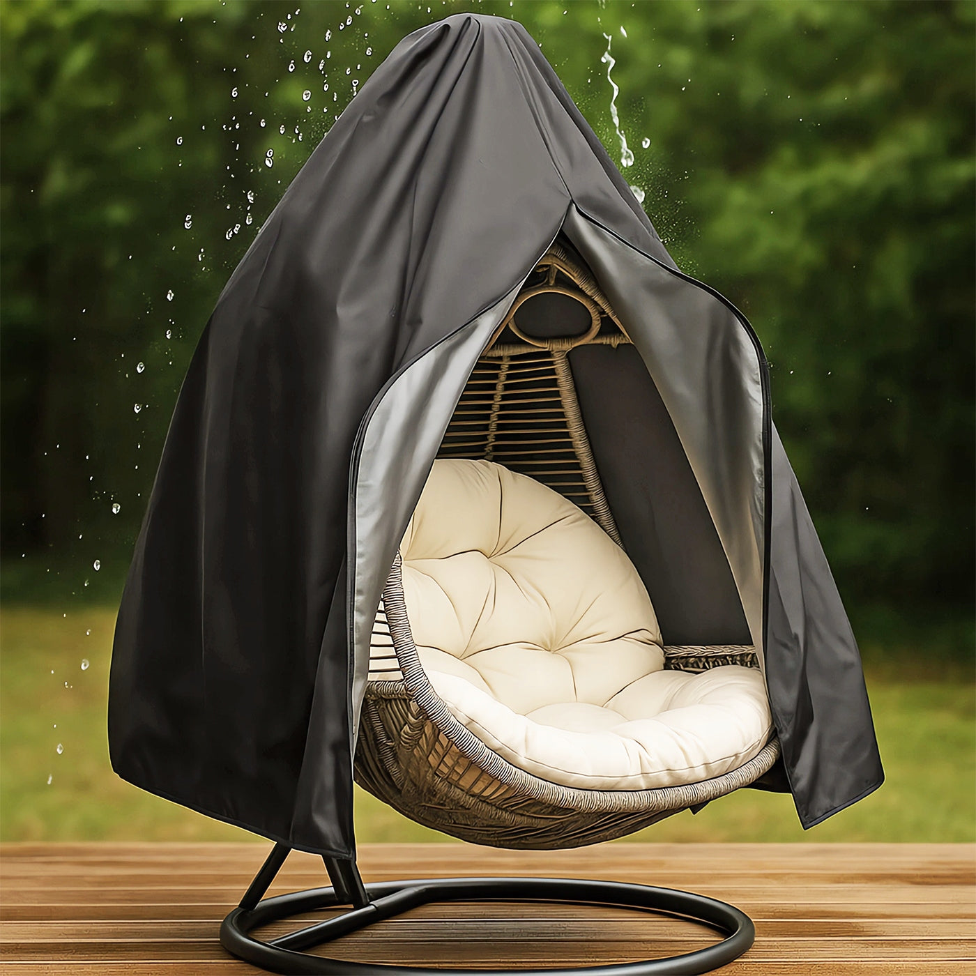 GARDEN SWING COVER COCOON basket hanging WATERPROOF UV COVER UNI Manufacturer Agmi