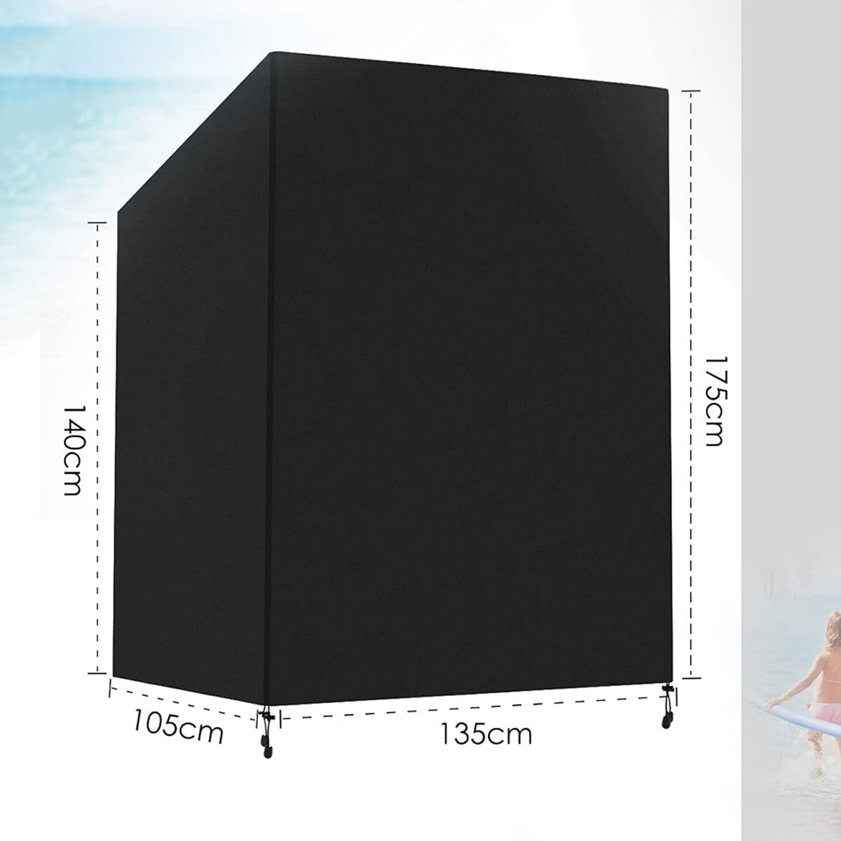 GARDEN SWING COVER LARGE STRONG WATERPROOF SEAT TARPAULIN Manufacturer no brand