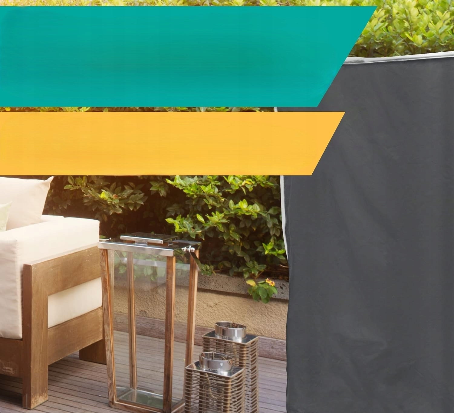 GARDEN SWING COVER WATERPROOF SOLID YEAR-ROUND 210x150 LARGE Manufacturer no brand