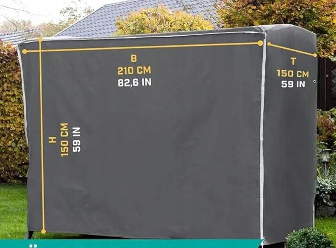 GARDEN SWING COVER WATERPROOF SOLID YEAR-ROUND 210x150 LARGE Packaging status original