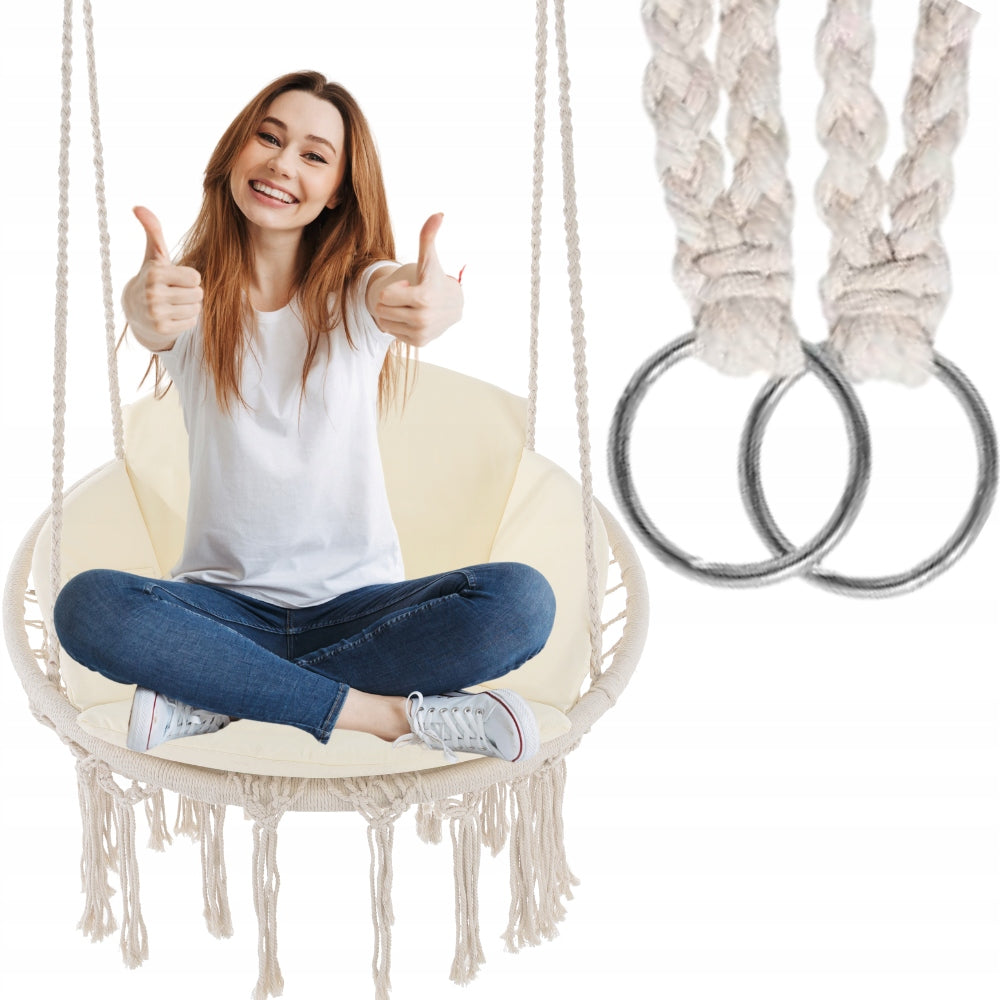 GARDEN SWING GREY ROCKER CHAIR GARDEN HAMMOCK MODERN + PILLOW FREEBIE Kind hammock chair